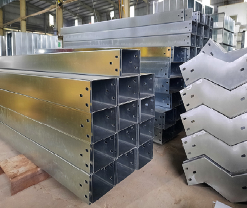 máng cáp mạ kẽm 100x100