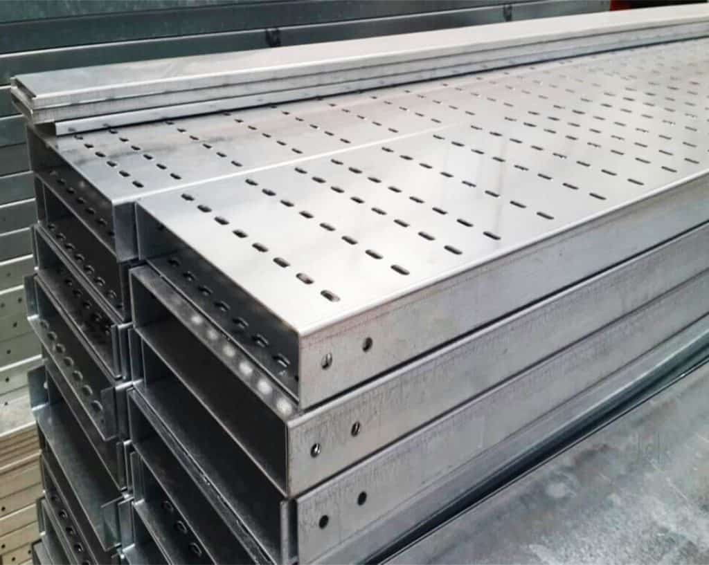 máng cáp mạ kẽm 500x100