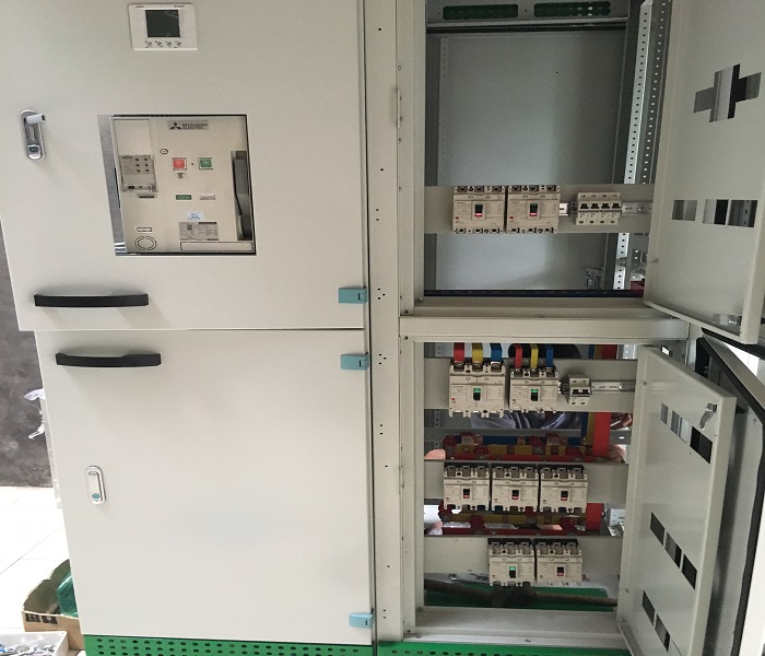 lắp đặt thiết bị trọn bộ trong vỏ tủ điện